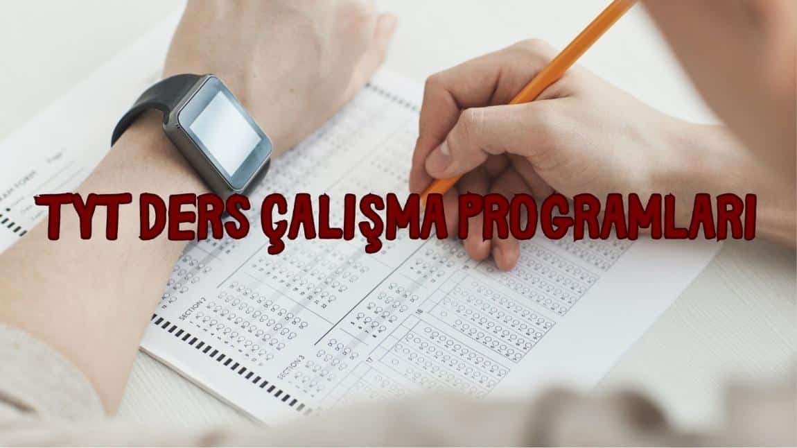 12. SINIFLARA YÖNELİK DERS ÇALIŞMA PROGRAMLARI